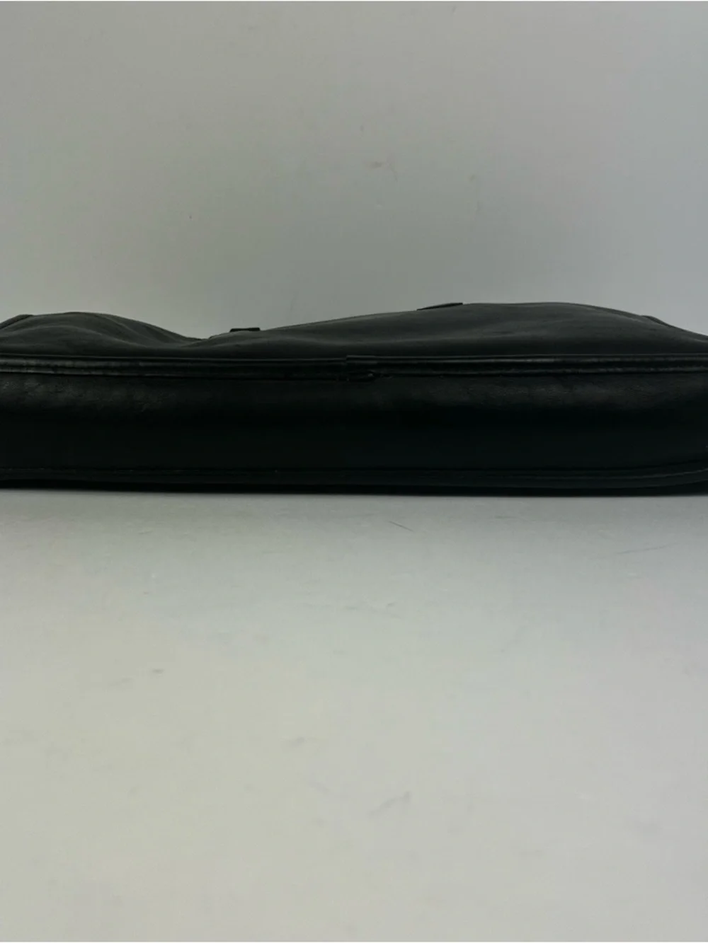 Vintage Coach Classic Black Leather Briefcase - Women’s Professional Work Bag